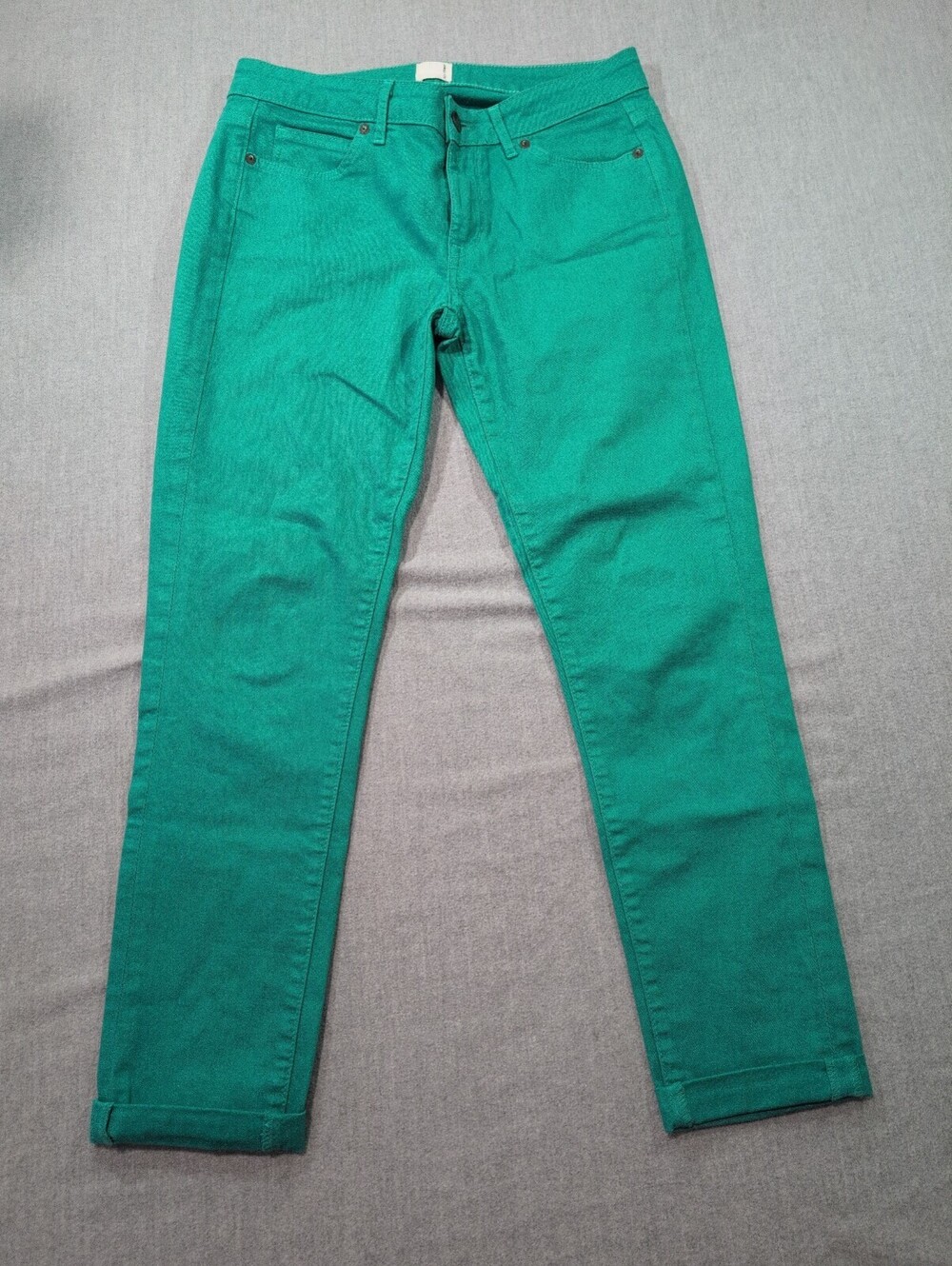 Rich and Skinny Womens Green Skinny Jeans Size 27